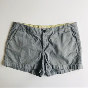 Gray merona chino shorts